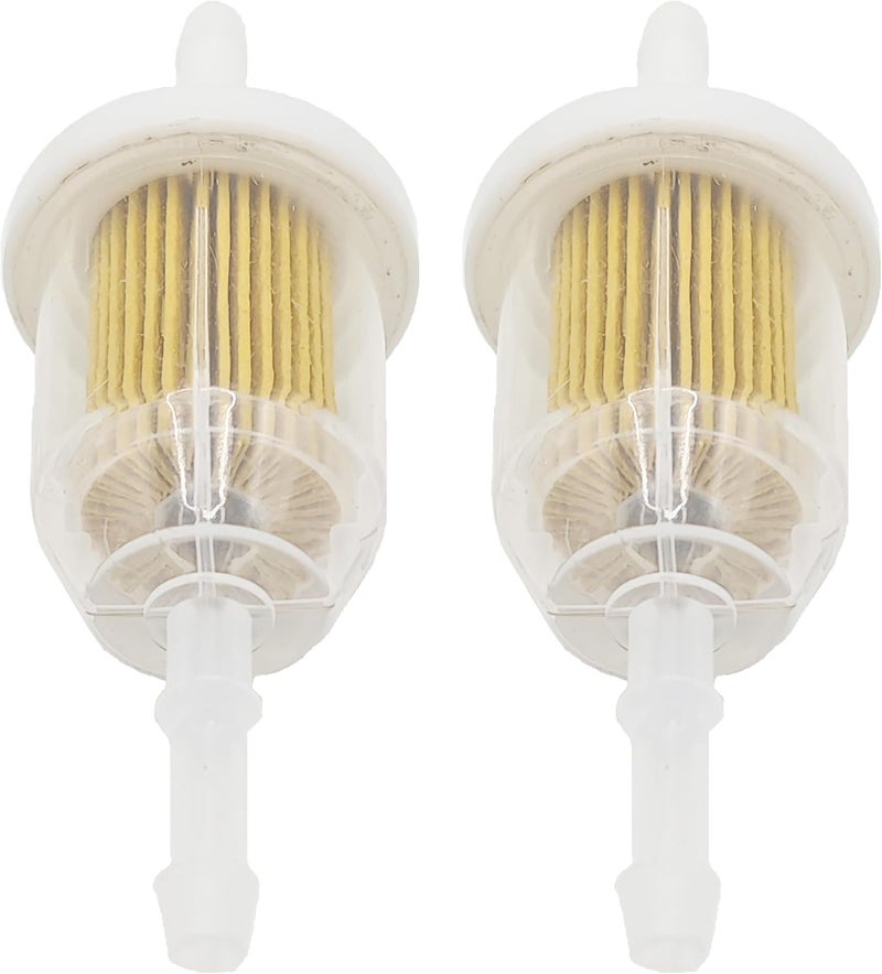 KWEOTUGO 2 PCS AM116304 1/4" and 5/16" Fuel Filter Fits John Deere Kohler Craftsman 25 050 22-S 2505003-S 25 050 08-S 21541500 24688 Lawn Mower - Image 1